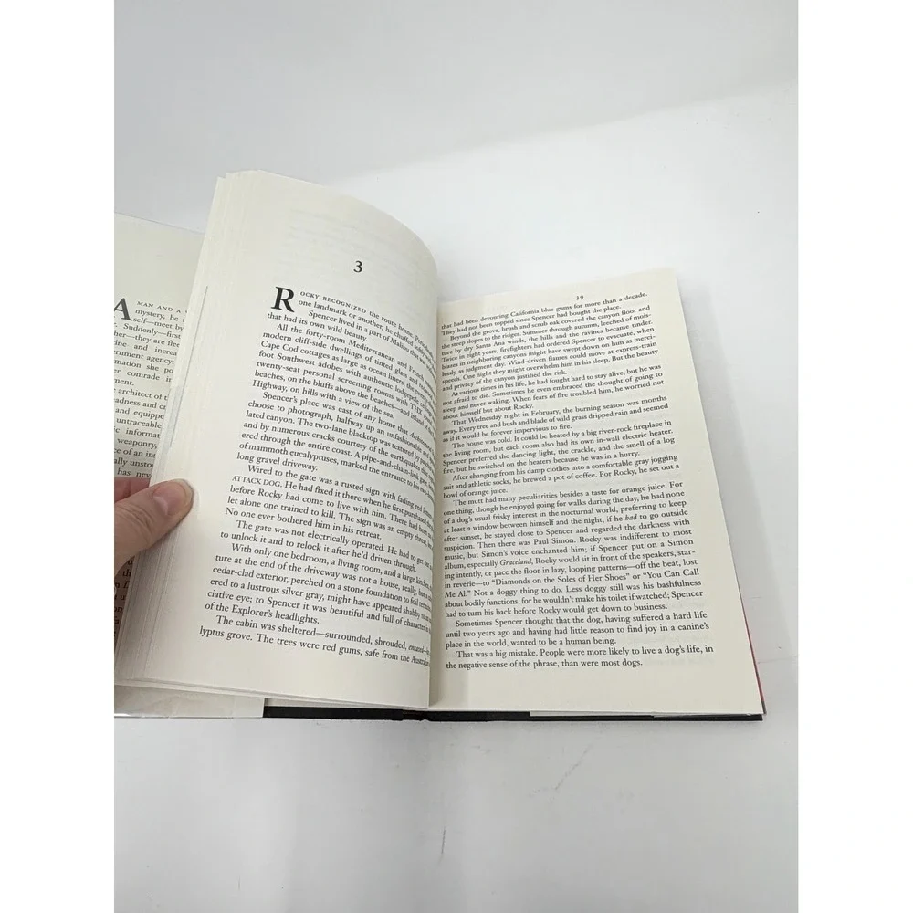 Signed Dean Koontz Dark Rivers of the Heart 1st Trade Edition Hardcover 1994